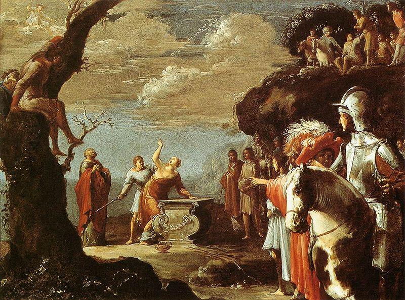 BRAMER, Leonaert Sacrifice of Iphigeneia oil painting image